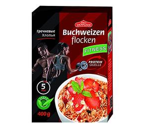 Dovgan Copos de trigo sarraceno, 5 unidades (5 x 400 g)