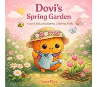 Dovi’s Spring Garden Cute & Cozy Spring Coloring Book for Relaxation
