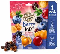 Dovido mezcla bayas 100 g arándano moras azules bayas doradas vegano