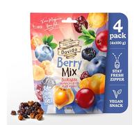 Dovido mezcla bayas 100 g arándano moras azules vegano sin gluten 4 ud