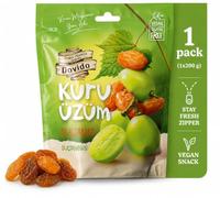 Dovido Sultanas 200 g sin pepitas sin azufre vegano pasas fruta seca