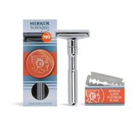 Dovo Razor Futur Duoclip And Adjustable Blade System 1 Sample Blade Chromeplated, Polished In Box 300 ml
