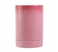 Dowbom KZT-014 - Soporte para utensilios de cocina para encimera, soporte de cerámica para utensilios de cocina, soporte para cuchillos, soporte para palillos para cocina (rosa, 4 pulgadas)