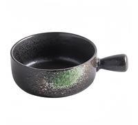 Dowbom Tazones de sopa con asa, cuenco de cerámica para sopa de cebolla, apto para microondas y horno (DD, 26 onzas)