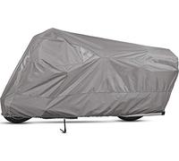 Dowco Guardian 50005-07 WeatherAll Plus - Funda Impermeable para Motocicleta para Interiores y Exteriores, Color Gris, Talla XXL
