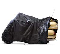 Dowco Guardian 50022-00 WeatherAll Plus - Funda Impermeable para Motocicleta para Interiores y Exteriores, Cremallera EZ: Negro, XXXL