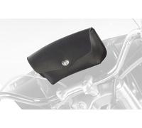 Dowco Willie & MAX 59513-00 Revolution Series: Synthetic Leather Motorcycle Windshield Bag, Black, Universal Fit