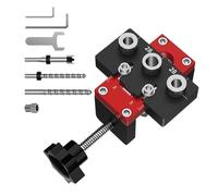 Dowel Jig Set, Woodworking Dowel Jig, Punch Locator Kit, Hole Drilling Kit, Woodworking Tools Kit, Doweling Jig Kit for Woodworking with Punch Locator and Precise Hole Positioning
