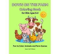 Down On The Farm Coloring Book