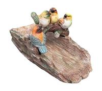 Down Spout Splash Block - 29cm Resin Funny Bird Shape Gutter Downspout Splash Block, Decorative Gutter Diverter Sculpture For Rain Drainage, Outdoor Rainwater Guard For Garden, Backyard, Patio & Lawn