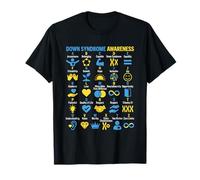 Down Syndrome Alphabet Awareness Graphic Camiseta
