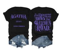 Down The Witches Road - Camiseta de Agatha Harkness, Negro, XL