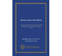 Down town Brooklyn: a report to the Comptroller of the City of New York on sites for public buildings and the relocation of the elevated railroad tracks now in lower Fulton Street, Borough of Brooklyn