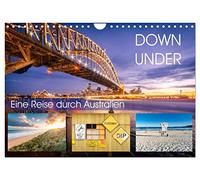 Down Under - Eine Reise durch Australien (Wandkalender 2026 DIN A4 quer), CALVENDO Monatskalender: Von Alice Springs, vorbei am Ayers Rock nach Sydney