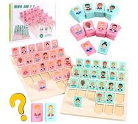 DOWNDRIFT Quién es un juego, quién es divertido juego de mesa de adivinanzas, juego de mesa de adivinanzas, quién soy yo juego clásico para familias, adultos y fiestas