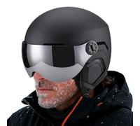 Downhill Ski Helmet - Shockproof Warm Goggles, Outdoor Snow Shield | Foam Inner Shell Snow Sports Helmet for Men, Youth, Adults, Skier, Snowboarder, Resort, Outdoor, Sports,
