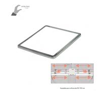 Downlight 15w 5500k cromo providencia 1280lm 1x17,5x17,5 cm de empotra