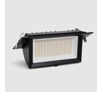 Downlight Direccionable Rectangular LED Negro