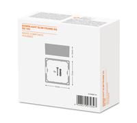 Downlight DL SLIM FRAME SQ 105 WT 4058075079397