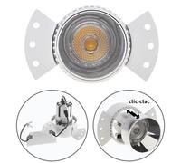 Downlight empotrable heka redondo para yeso laminado 1x10w led 2700k l