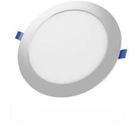 Downlight empotrable LED redondo Belur 18W 6500K Gris