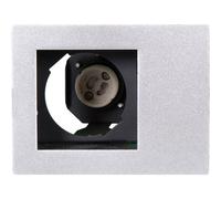 Downlight empotrable prometheus 1xgu10 l.12xan.9xal.0,2cm gris