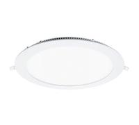 Downlight Iglux LS-102118-FB V2/ Circular/ Ø220 x 19mm/ Potencia 18W/ 1700 Lúmenes/ 6000ºK/ Blanco