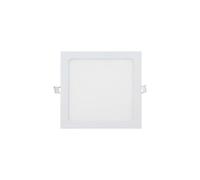 Downlight LED 18W Blanco Cuadrado, ideal para iluminación interior, ahorra energía y proporciona luz uniforme en espacios cerrados.