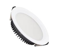 Downlight LED 40W Circular Aero 130 lm/W Microprismático Corte Ø 200 mm