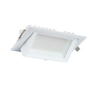 LEDKIA LIGHTING Downlight LED 48W Rectangular Direccionable 130lm/W Corte 210x125 mm 4000K Blanco Neutro