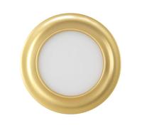 Downlight LED 9W 3000K, 720lm, dimensiones 1,5x12x12 cm, corte 10,5 cm, ideal para iluminación de espacios y ambiente acogedor.