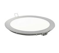 Downlight led corte 185mm.plata 18w.fri