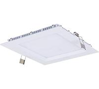 Downlight LED cuadrado plano 18W 6000K Blanco Empotrar