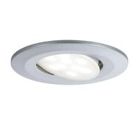 Downlight LED empotrable Calla (Blanco neutro, 1 ud., IP65, Diámetro: 90 mm, Cromo)