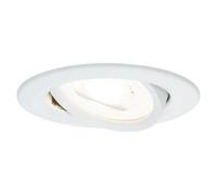 Downlight LED empotrable Nova Reto (6,5 W, Blanco, Blanco cálido, 1 ud., Profundidad de montaje: 90 mm)