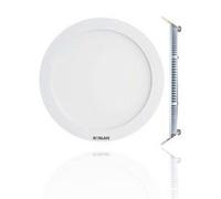 Downlight led EXTRAFINO empotrable Roblan blanco de 12W Luz cálida DPANEL12C