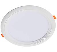 Downlight LED oceano redondo empotrar 24W 6000K marco blanco (4000k natural)
