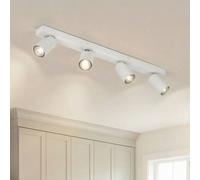 Downlight LED OCTAGON de OSRAM, blanco, 4 luces, GU10-LED 927 atenuable True