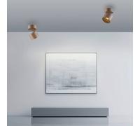 Downlight LED PURE Cup, color bronce, Ø 9,5 cm, metal