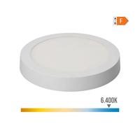 Downlight LED Superfície Redondo 20W - 1500Lm 6400K - Luz Fria