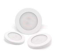 Downlight LED ultrafino Mini 3W 5W 7W 220V Lámpara montada en superficie Panel de luz Iluminación interior Armario Armario Spot light-Warm_white_3W