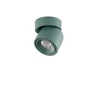 Downlight montado en superficie de 7W,Foco giratorio de techo moderno,Temperatura de color de aluminio 4000K,Foco de pasillo de balcón de entrada de macarrón colorido,Foco empotrable LED de tienda de