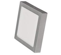 DOWNLIGHT SUPERFICIE CUADRADO SUP-102407-NP 7W 4000ºK PLATA- 540 LUMENES 120X120X35 MM