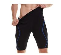 DownLTL Faja Reductora Hombre Pantalones Running Abdomen Moldeadora Neopreno Braga Pantalón Gym Boxers Fitness Deporte Sauna