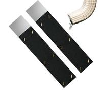 Downspout - Silenciador silenciador - Gutter - Amortiguación de sonido, almohadilla de control de lluvia | 2 - Pack - Protección contra salpicaduras - Inserto para salida de tubo de desagüe de jardín