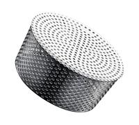 Downspout Strainer - 304 Stainless Steel Vermin Proof Filter Screen, Outdoor Drainage Protection Device, Pipe Blockage Prevention Cap, Reliable Cover Accessory for Roof Downpipe and Shed Maintenance