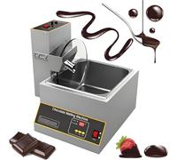 DowPie Calentador de Chocolate Caliente y crisol de Chocolate Comercial, Capacidad de 12 kg, máquina de atemperado automático con Control preciso de 0 a 85 °C para hoteles y restaurantes. Singlebot
