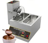 DowPie Calentador de Chocolate Caliente y crisol de Chocolate Comercial, Capacidad de 12 kg, máquina de atemperado automático con Control preciso de 0 a 85 °C para hoteles y restaurantes. Doublebots