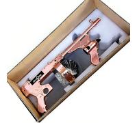 DowPie Pistola pulverizadora Comercial para champán, dispensador de Vino multifunción, Rendimiento Impresionante para Marketing de Festivales y Eventos de celebración de Lujo. Rosegold