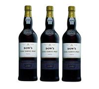 Dow's Fine Tawny, Porto - 3 botellas de 75 cl, Total: 2250 ml